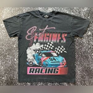 Hollister ‘East Coast Engines’ Racing T-Shirt Size Medium